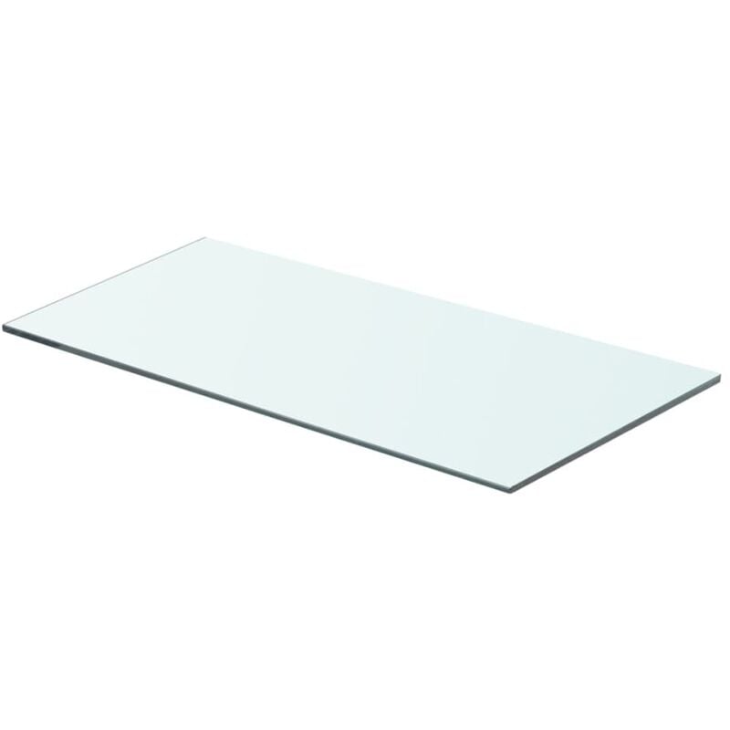 

Panel de estante vidrio claro 60x25 cm - Transparente