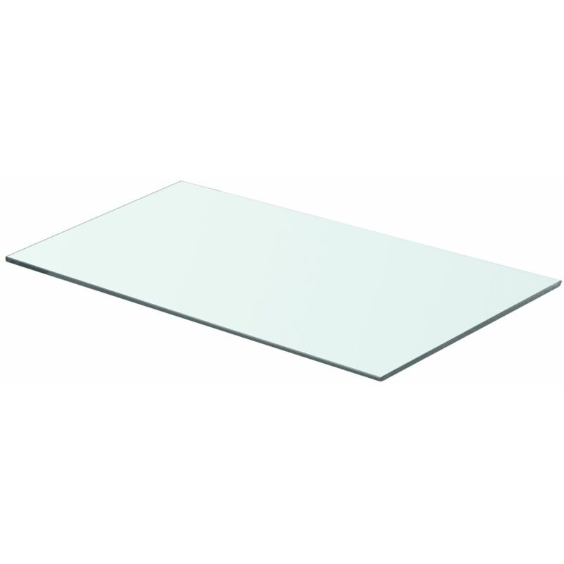 

Panel de estante vidrio claro 60x30 cm