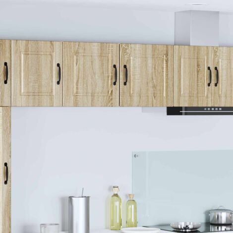 Panel de lavaplatos 2 pcs Roble  40 x 31 x 40 cm