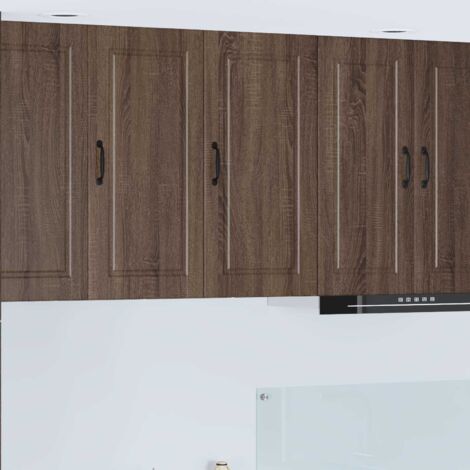 Panel de lavaplatos con estante Roble Marrón 40 x 31 x 80 cm