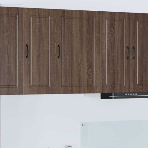 Panel de lavaplatos con estante Roble Marrón 50 x 31 x 80 cm