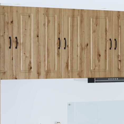 Panel de lavaplatos Kalmar 2 pcs Roble artesanal