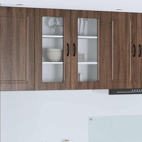 Panel de lavaplatos Kalmar Roble Marrón 80 x 31 x 80 cm