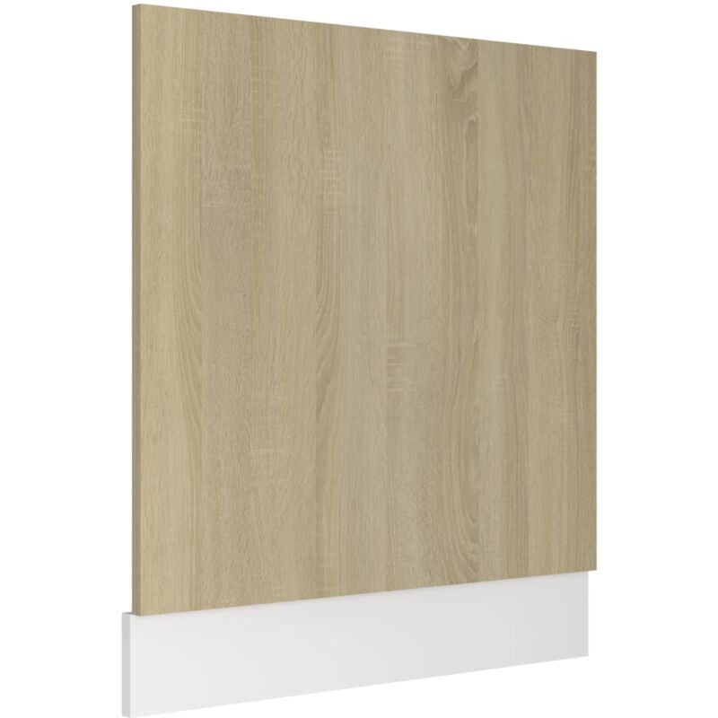 

Panel de lavavajillas aglomerado roble Sonoma 59,5x3x67cm - Marrón - Vidaxl