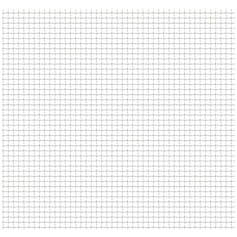 

Panel de malla alambre rizado acero inox. 50x50 cm 21x21x2,5 mm
