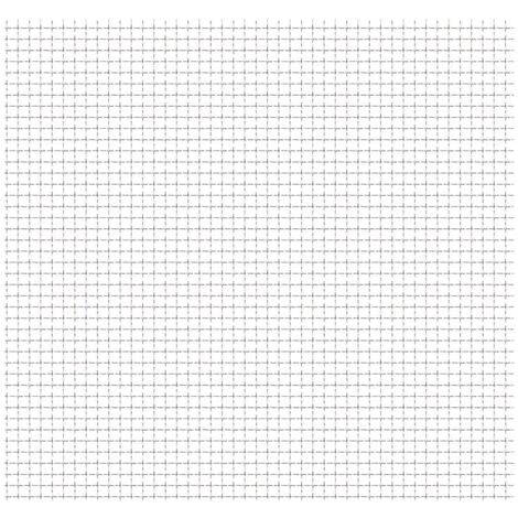 Panel de malla alambre rizado acero inox. 50x50 cm 31x31x3 mm vidaXL