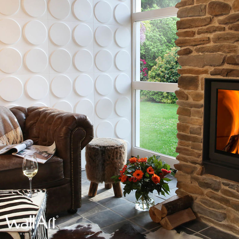 

Panel de pared 3D Ellipses Panel decorativo 3d WallArt 3m²