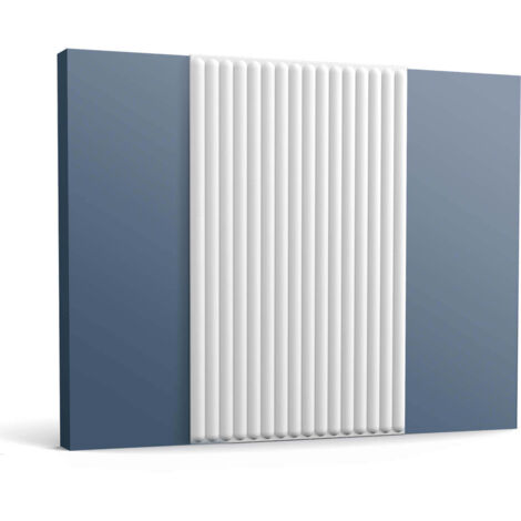 Panel de pared con efecto revestimiento - Orac Decor - L50xP1,5xH80cm - W215