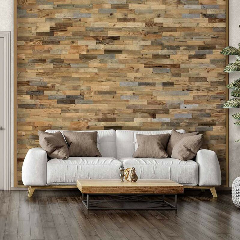 Panel de Pared de Madera Madera Envejecida Revestimiento De Paredes