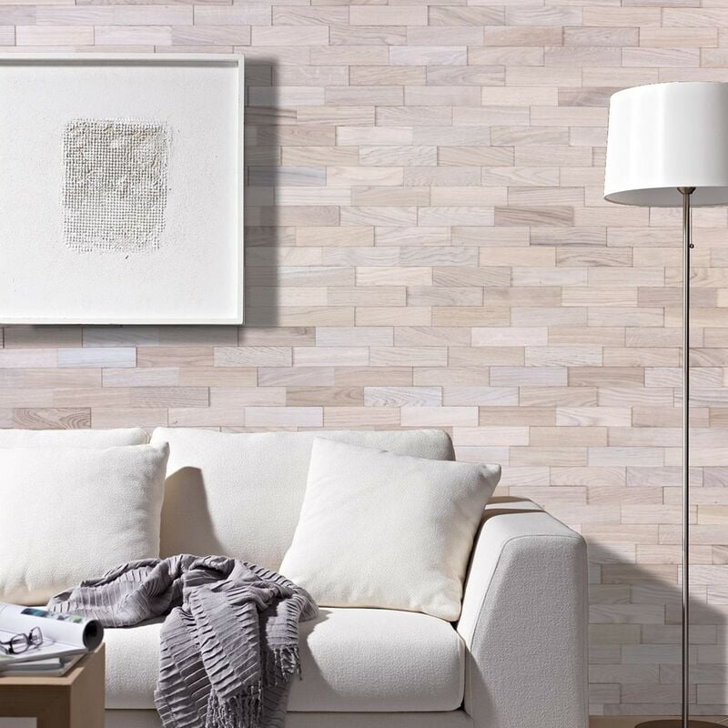 

Woodwall - Panel de Pared de Madera Roble Ártico Revestimiento De Paredes 200mm | 1m²