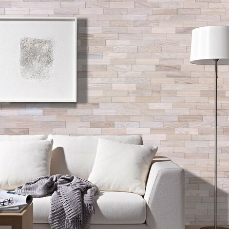 Panel de Pared de Madera Roble Ártico Revestimiento De Paredes 200mm
