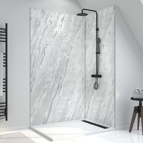 AURLANE Panel de Pared Piedra Acabado Artic Storm 90 x 210 cm -STONE'IT ARTIC STORM