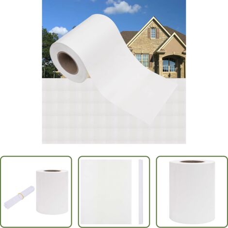 Panel de PVC -  Panel de valla de PVC blanco 35x0,19 m