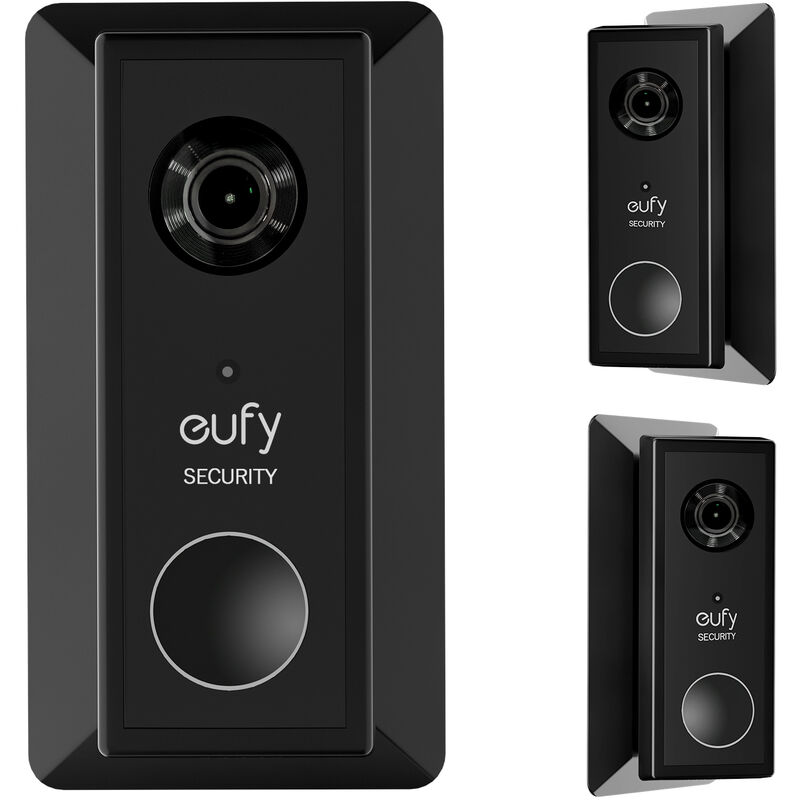 

Panel de timbre inalambrico Eufy con soporte de ajuste de 35 grados Maquina compatible: Eufy Battery Video Doorbell 2K Resolucion HD (batería