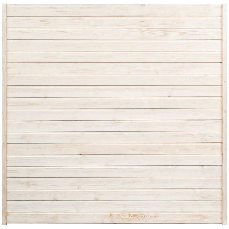 

Panel de valla de jardín 1,7x1,7 m - Marrón - Vidaxl