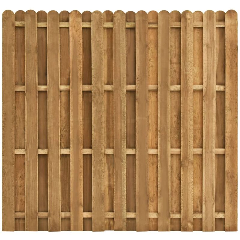 

Panel de valla de jardin madera de pino 180x170 cm