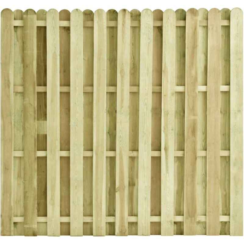 

Panel de valla de madera de pino impregnada 180x170 cm