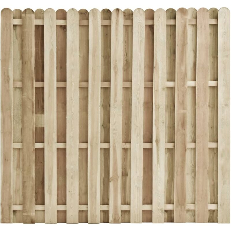 

Panel de valla de madera de pino impregnada 180x170 cm