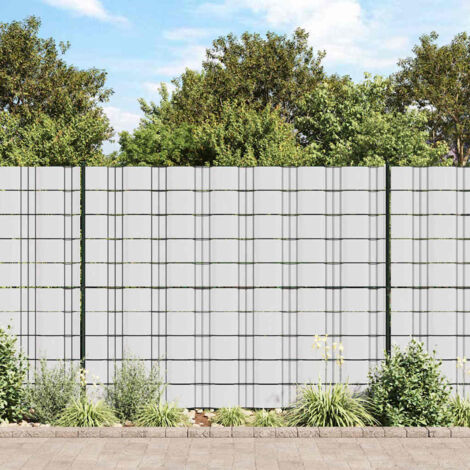 Panel de valla de PVC 70x0,19 m