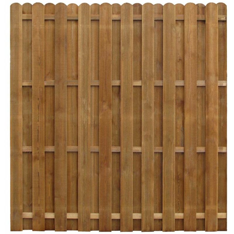 

Panel de valla madera de pino impregnada 170x170 cm