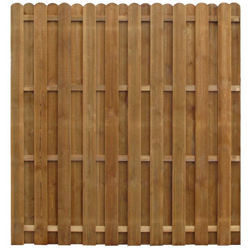 

Panel de valla madera de pino impregnada 170x170 cm