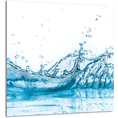 PANEL DE VIDRIO PARA COCINA 60x65 Agua
