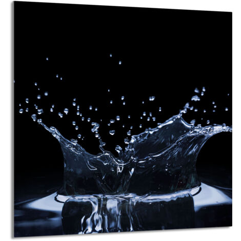 PANEL DE VIDRIO PARA COCINA 60x65 Agua