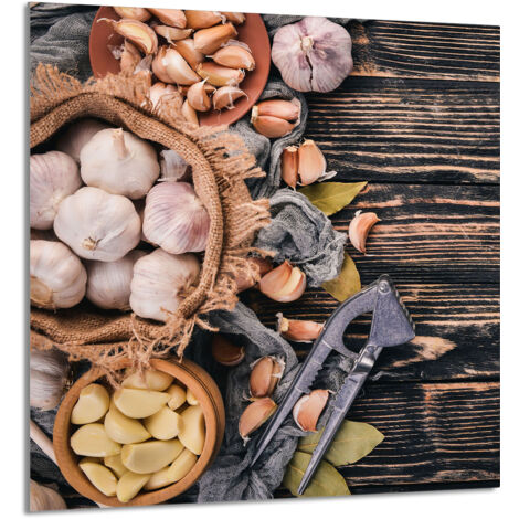 PANEL DE VIDRIO PARA COCINA 60x65 Alimentos