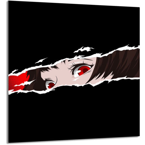 PANEL DE VIDRIO PARA COCINA 60x65 Anime