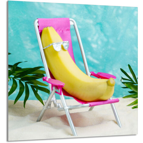 PANEL DE VIDRIO PARA COCINA 60x65 Banana