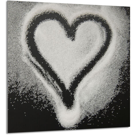 PANEL DE VIDRIO PARA COCINA 60x65 Corazón