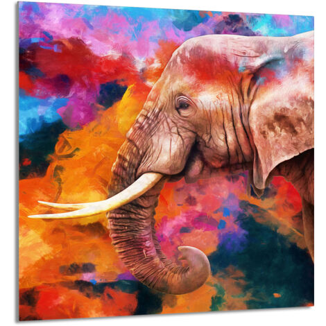 PANEL DE VIDRIO PARA COCINA 60x65 Elefante