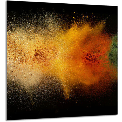 PANEL DE VIDRIO PARA COCINA 60x65 Especias