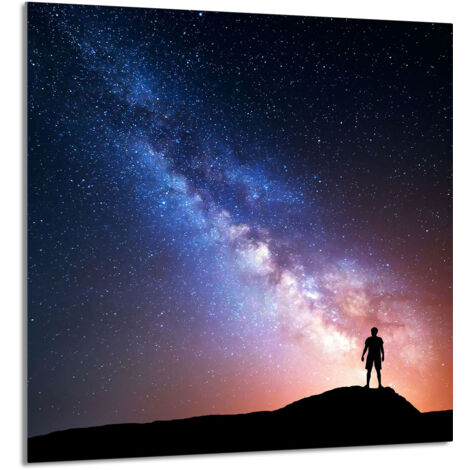 PANEL DE VIDRIO PARA COCINA 60x65 Estrellas