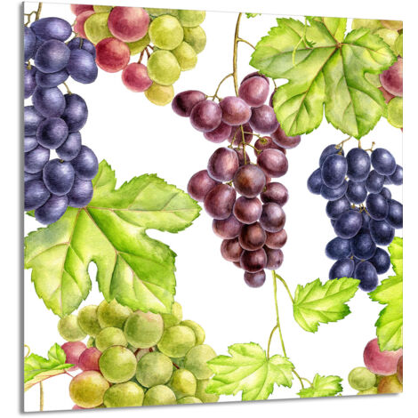 PANEL DE VIDRIO PARA COCINA 60x65 Fruta