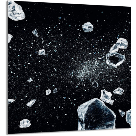 PANEL DE VIDRIO PARA COCINA 60x65 Hielo