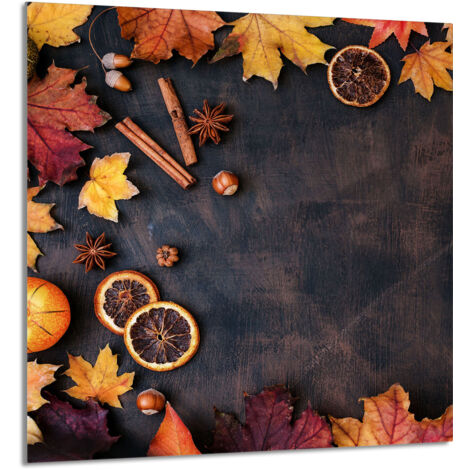 PANEL DE VIDRIO PARA COCINA 60x65 Hojas