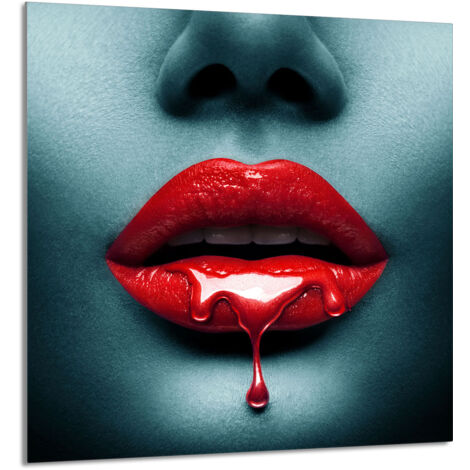 PANEL DE VIDRIO PARA COCINA 60x65 Labios