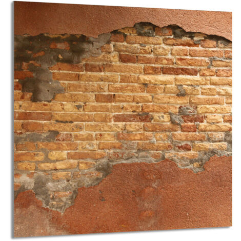 PANEL DE VIDRIO PARA COCINA 60x65 Ladrillo