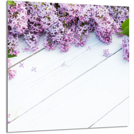 PANEL DE VIDRIO PARA COCINA 60x65 Lila