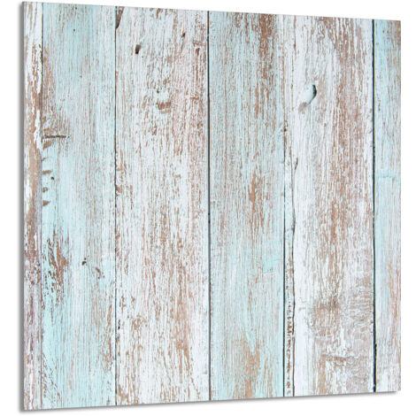 PANEL DE VIDRIO PARA COCINA 60x65 Madera