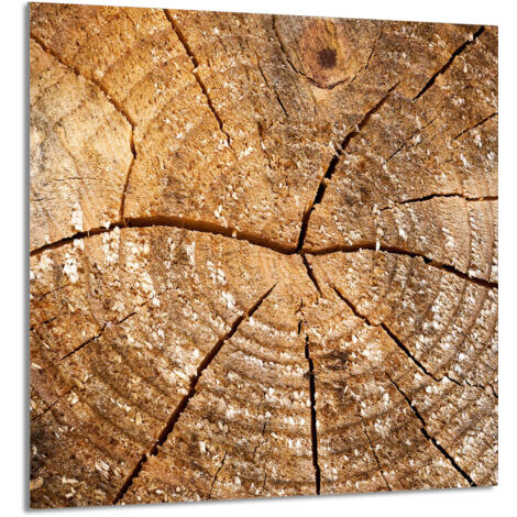 PANEL DE VIDRIO PARA COCINA 60x65 Madera