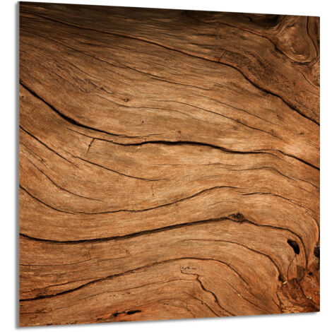 PANEL DE VIDRIO PARA COCINA 60x65 Madera