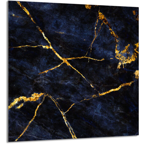 PANEL DE VIDRIO PARA COCINA 60x65 Mármol