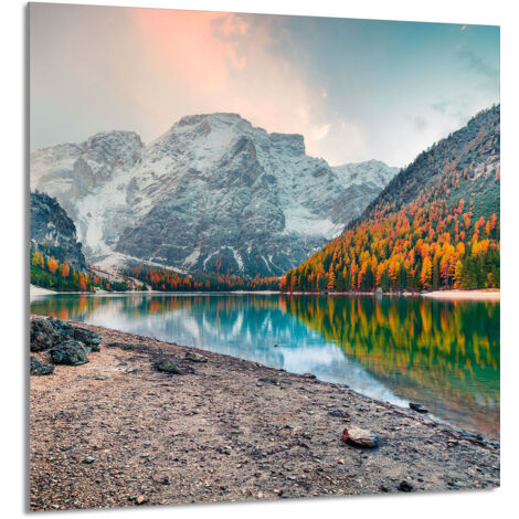 PANEL DE VIDRIO PARA COCINA 60x65 Montañas