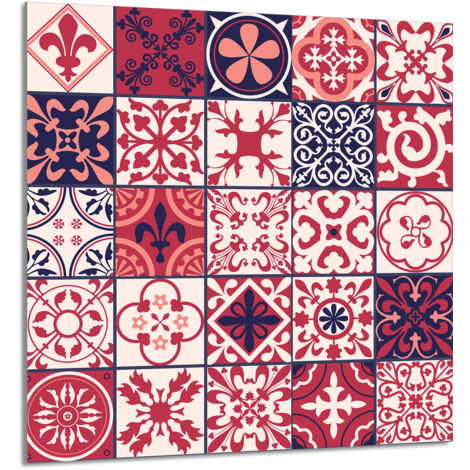 PANEL DE VIDRIO PARA COCINA 60x65 Mosaico
