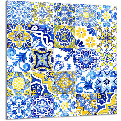 PANEL DE VIDRIO PARA COCINA 60x65 Mosaico