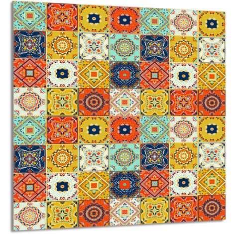 PANEL DE VIDRIO PARA COCINA 60x65 Mosaico