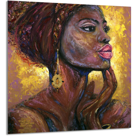 PANEL DE VIDRIO PARA COCINA 60x65 Mujer