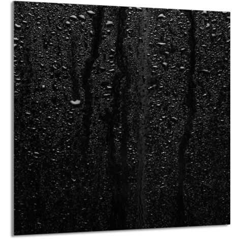 PANEL DE VIDRIO PARA COCINA 60x65 Negro